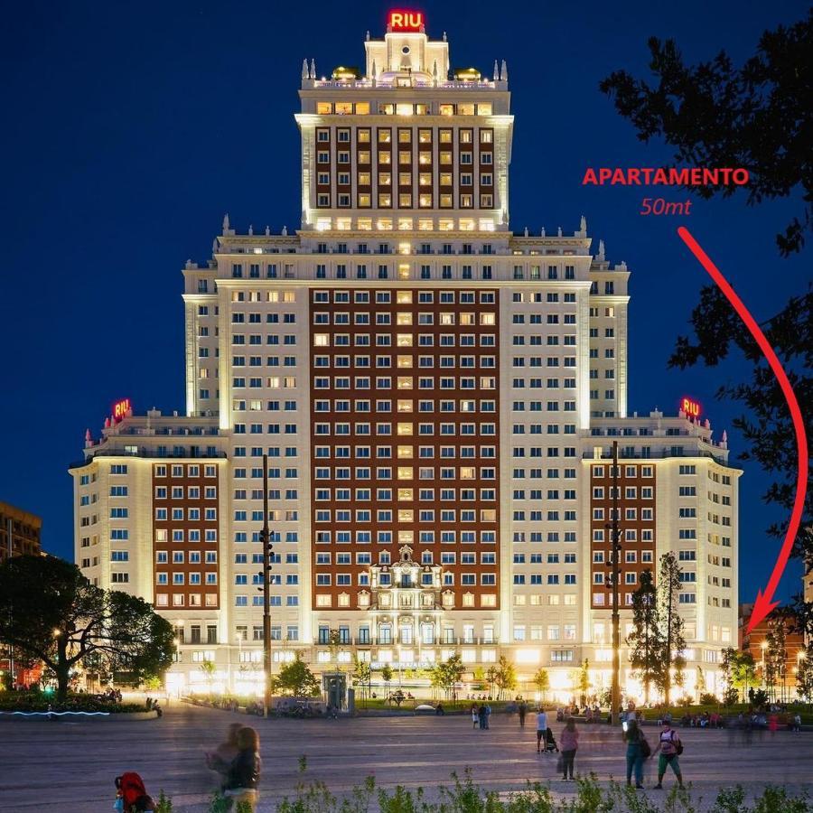 Centrico Plaza Espana - Gran Via II Madrid Exterior foto